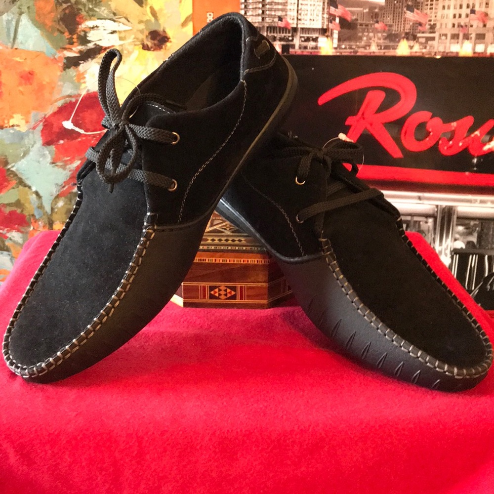 Brix lace up mock shoes